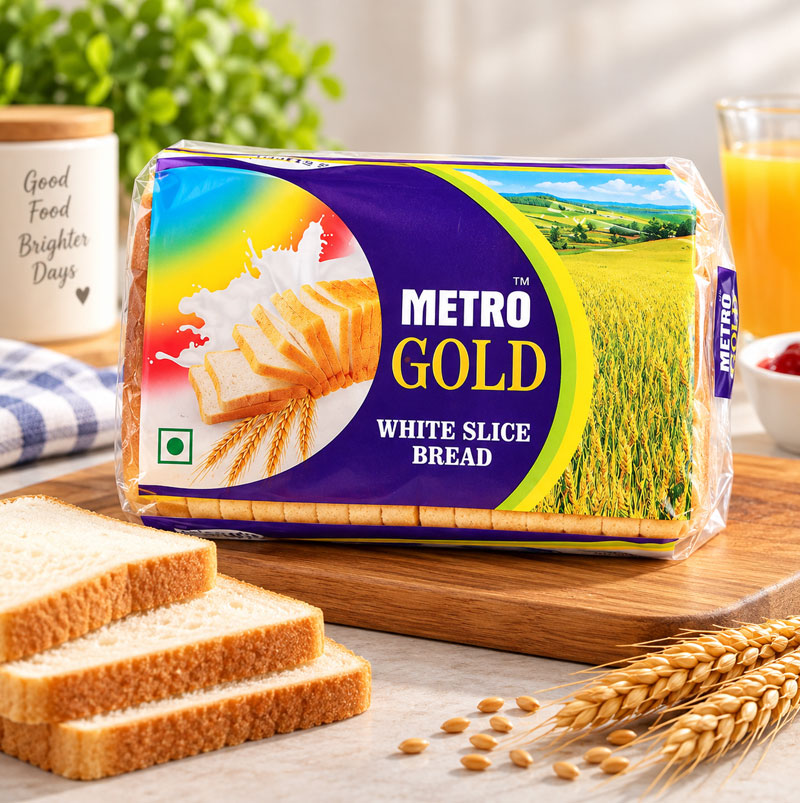 White Slice Bread 200 gms